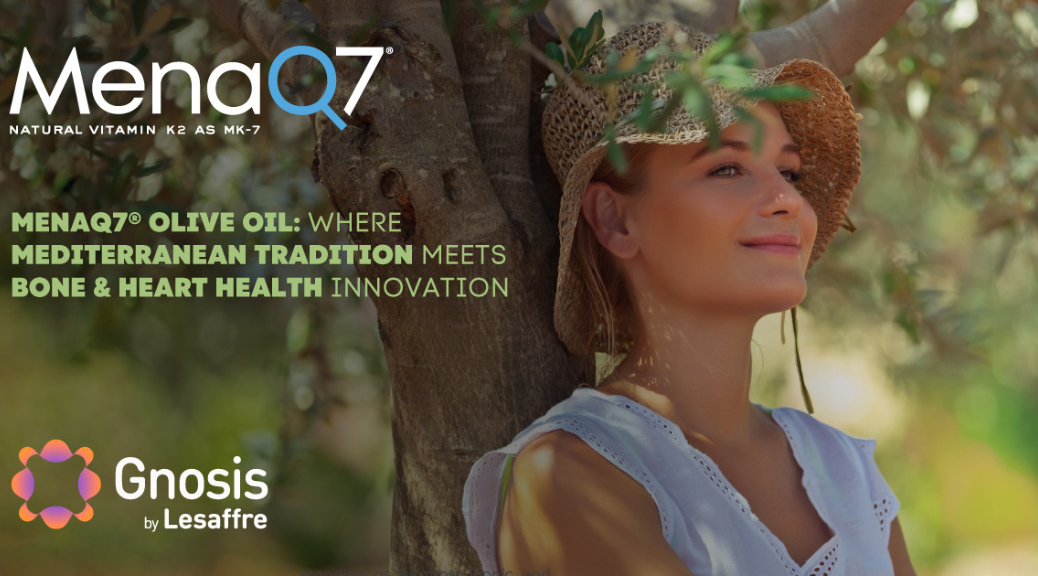 Introducing MenaQ7® Olive Oil: Vitamin K2 as MK-7 in Mediterranean Olive Oil Enhanced Bioavailability for Bone and Cardiovascular Health Formulations